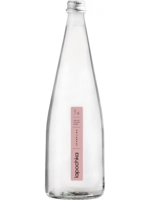 Вода Lapochka Sparkling, Glass 1 л