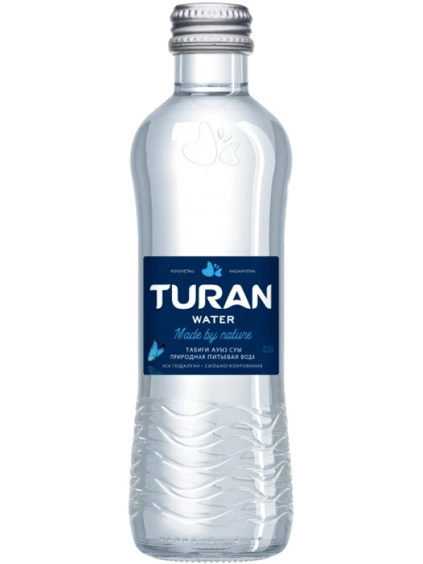 Turan Sparkling, Glass