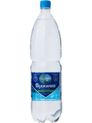 Вода Волжанка негазированная, в пластиковой бутылке 1.5 л