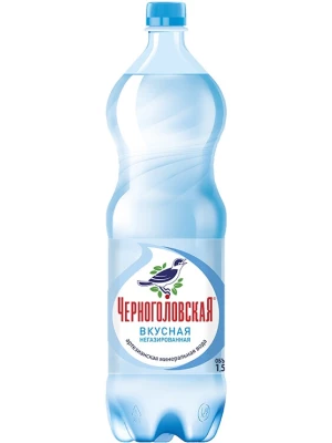 Вода Черноголовская Негазированная, в пластиковой бутылке 1.5 л