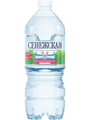 Вода Сенежская Негазированная, в пластиковой бутылке 1 л