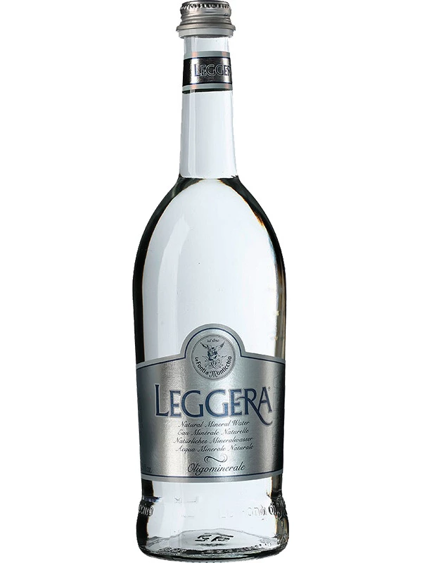Acqua minerale Leggera oligominerale, Glass