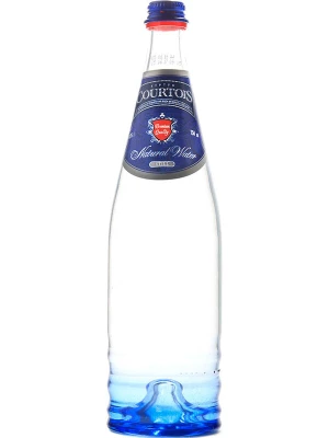 Вода Куртуа Негазированная, в стеклянной бутылке 0.75 л