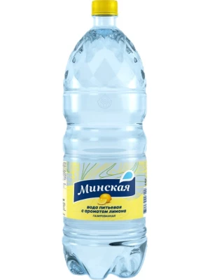Вода Минская Лимон, ПЭТ 2 л