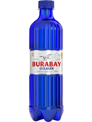 Вода Burabay Qulager Sparkling, PET, PET 0.5 л