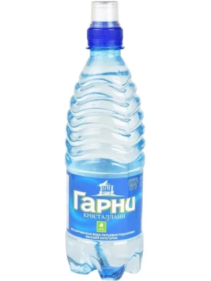Вода Гарни Кристаллайн спорт, в пластиковой бутылке 0.5 л