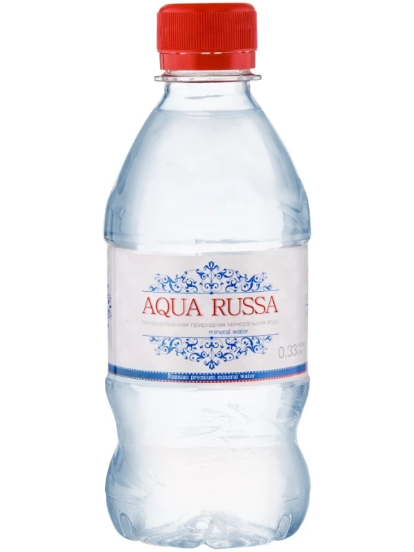 Аква Русса Газированная, в пластиковой бутылке