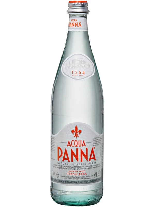 Acqua Panna, Glass