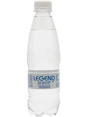 Вода Legend of Baikal Sparkling, PET 0.33 л