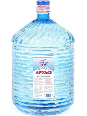 Вода Легенда гор Архыз Негазированная, в пластиковой бутылке 19 л