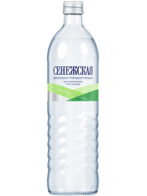 Вода Сенежская Негазированная, в стеклянной бутылке 0.75 л