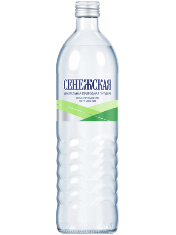 Сенежская Негазированная, в стеклянной бутылке