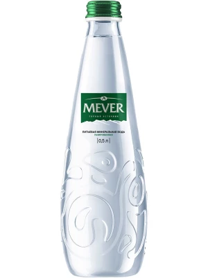 Вода Mever Sparkling, Glass 0.5 л