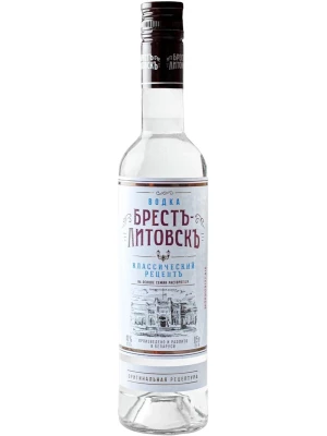 Водка Брестъ-Литовскъ Классический Рецептъ 0.5 л