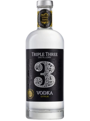 Водка Triple Three Distillery, Citrus 0.75 л