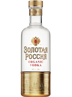 Водка Золотая Россия 0.5 л