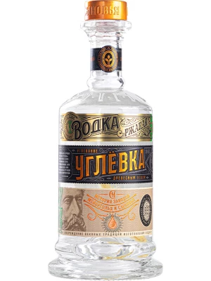 Водка Углёвка Ржаная, Купаж №12 0.5 л