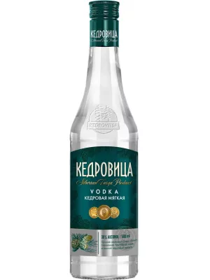 Водка Кедровица Кедровая Мягкая 0.5 л