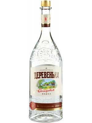 Водка Солнечная деревенька 0.7 л