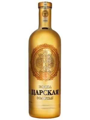 Водка Царская Золотая (золотистая) 1 л