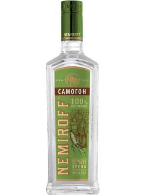 Водка Nemiroff, Samogon with Horseradish 0.01 л