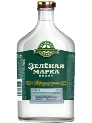 Водка Зелёная Марка Традиционная 0.25 л