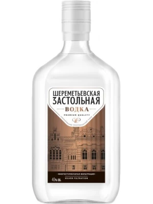 Водка Шереметьевская Застольная 0.1 л