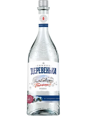 Водка Зимняя деревенька Таежная 0.25 л