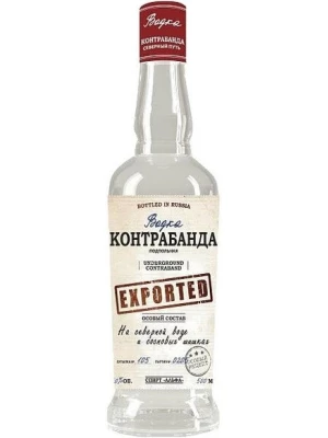 Водка Контрабанда Подпольная 0.25 л