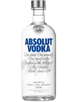 Водка Absolut 0.5 л