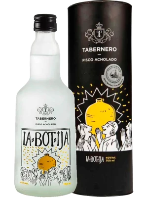 Водка Tabernero, La Botija Pisco Acholado, gift tube 0.7 л