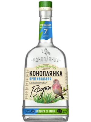 Водка Коноплянка Оригинальная 1 л