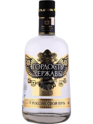 Водка Гордость Державы Золото 0.5 л