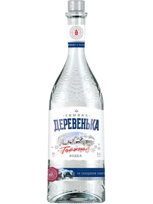 Водка Зимняя деревенька Таежная 0.5 л