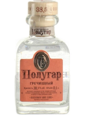 Водка Polugar Buckwheat 0.1 л