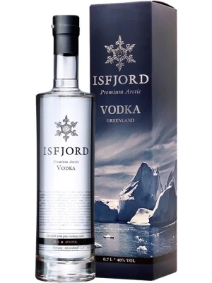 Водка Isfjord Premium Arctic Vodka, gift box 0.7 л