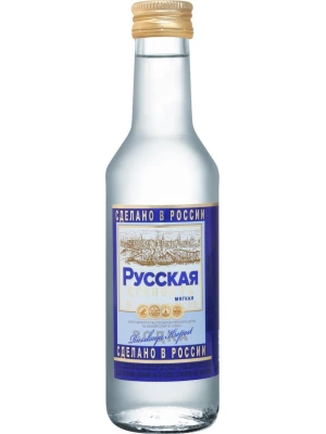 Водка Русская крепость Мягкая 0.25 л