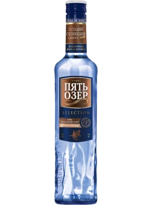Водка Пять Озер Селекшн 0.5 л