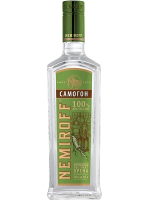 Водка Nemiroff, Samogon with Horseradish 0.5 л