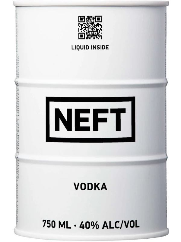 Neft, white barrel