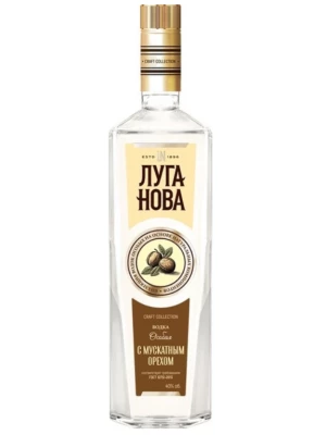 Водка Луганова с Мускатным Орехом 0.25 л