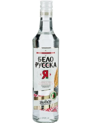 Водка БелорусскаЯ Классическая 0.5 л