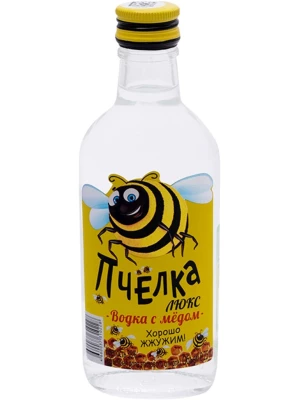 Водка Пчелка Люкс, штоф 0.1 л