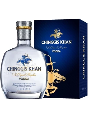 Водка Chinggis Khan, gift box 0.7 л