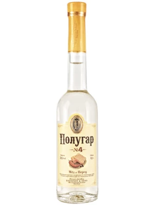 Водка Polugar №4, Honey & Allspice 0.1 л