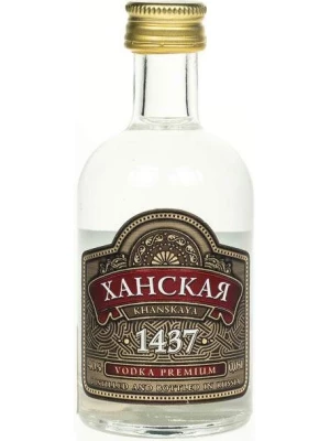 Водка Ханская де Люкс Премиум 0.05 л