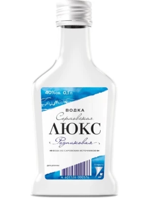 Водка Сормовская Люкс Родниковая 0.1 л