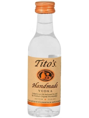 Водка Tito's Handmade Vodka 0.05 л