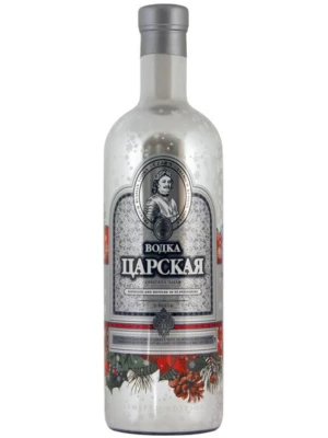 Водка Царская Оригинальная, Новогодний дизайн 1 л
