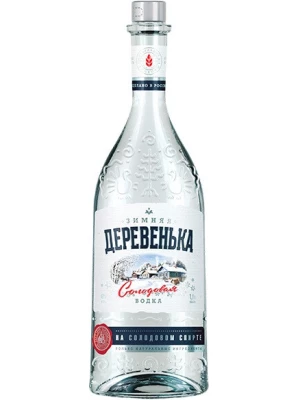 Водка Зимняя деревенька 1 л